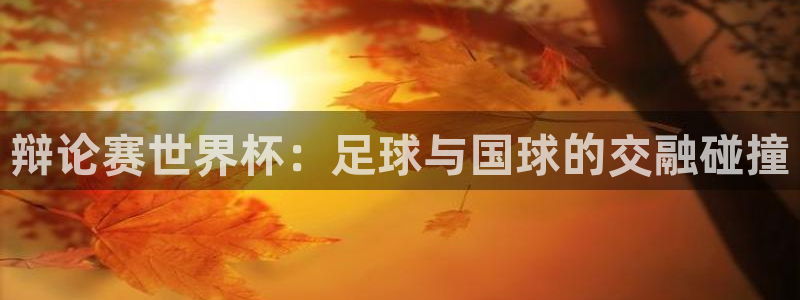 2026世界杯直播：辩论赛世界杯：足球与国球的交融碰撞